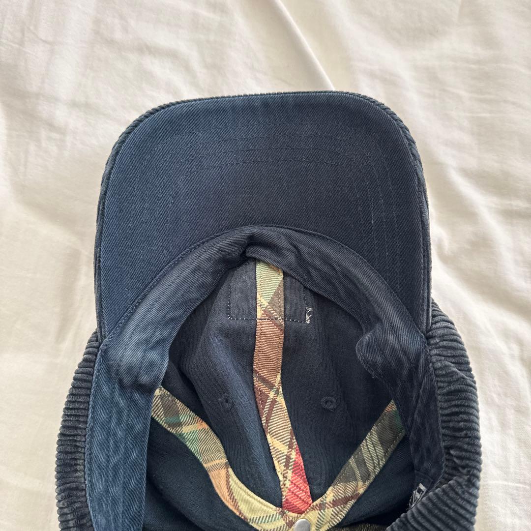 90s' Ralph Lauren コーデュロイキャップ　フェード