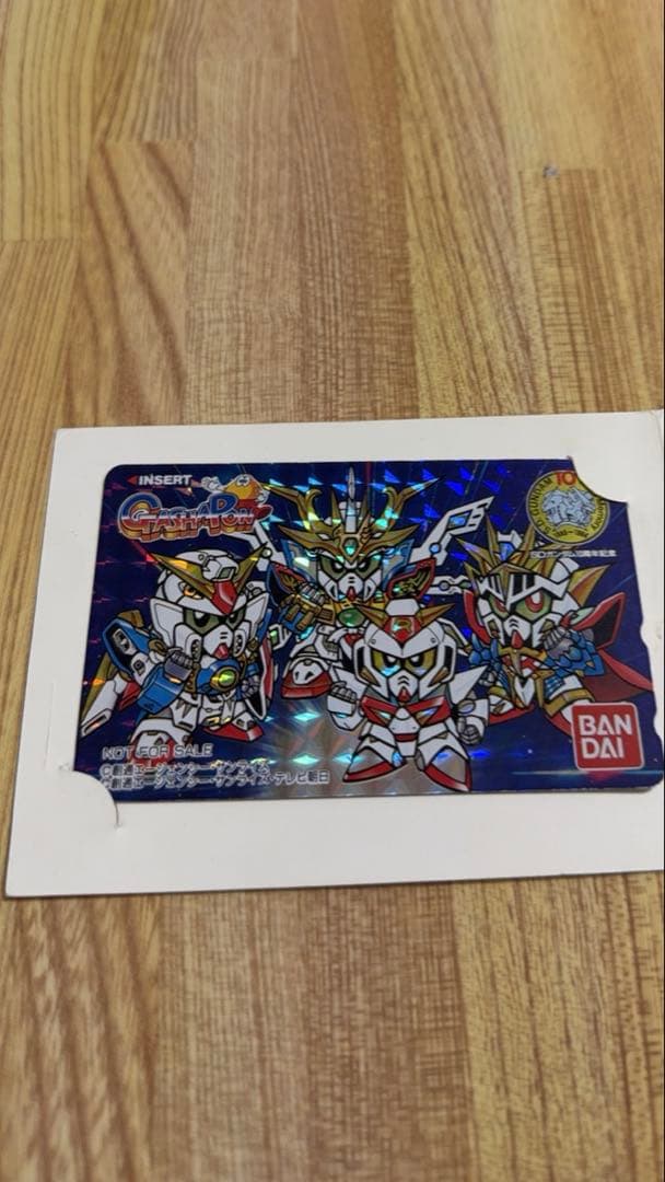 SDガンダム10周年記念☆ガシャポン☆バンダイ