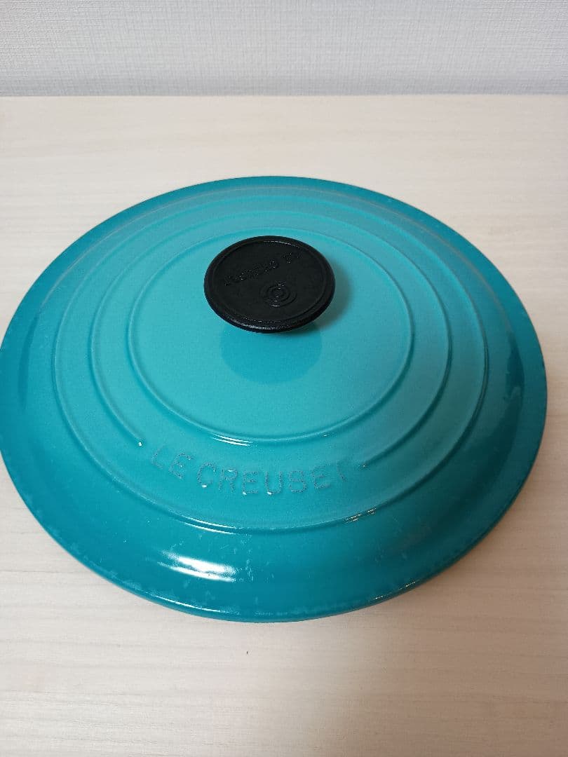 ル・クルーゼ 24cm 両手鍋 ターコイズ