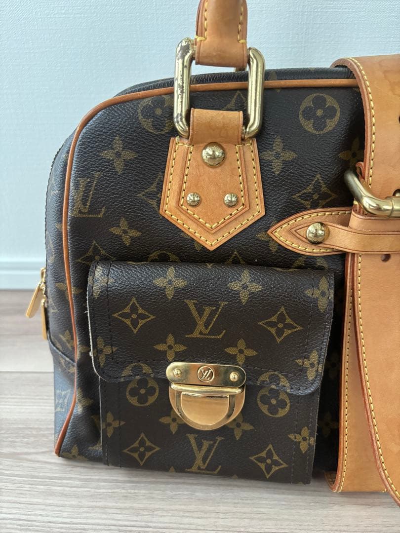 ルイ・ヴィトン マンハッタン GM モノグラム ボストンバッグ