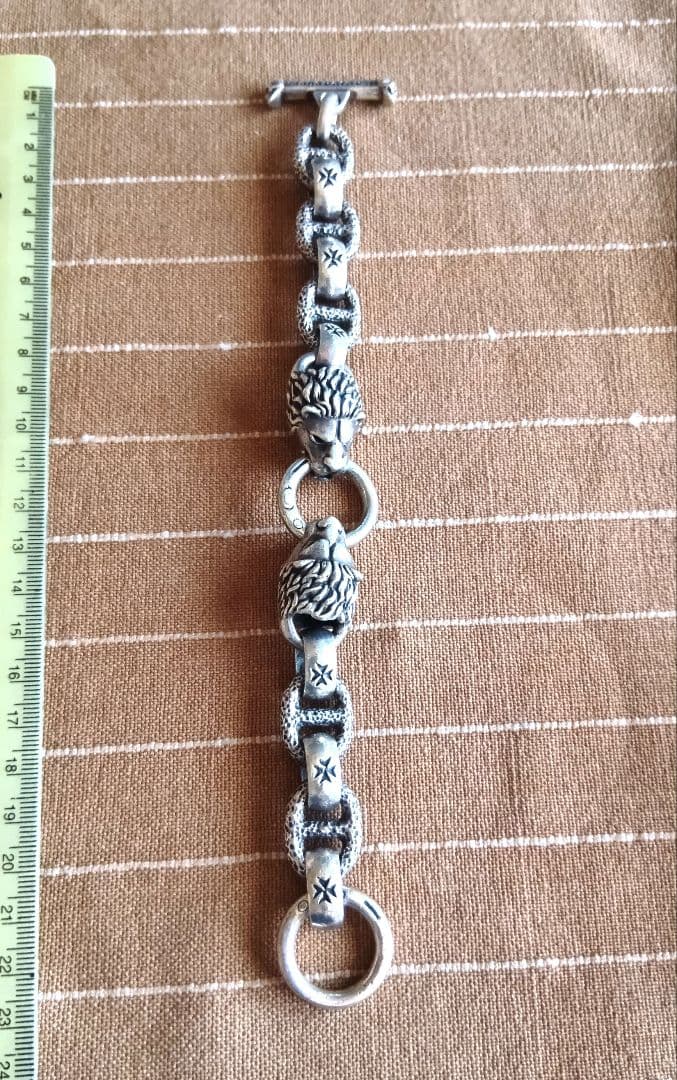 ガボール風 シルバーブレスレット