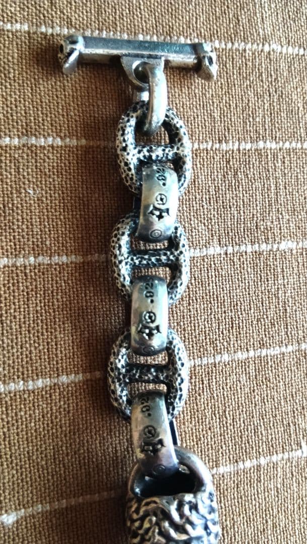 ガボール風 シルバーブレスレット