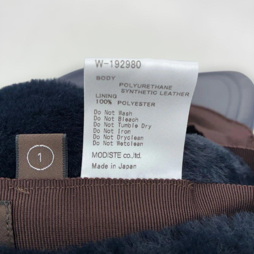 未使用品美品！kijima takayuki イヤーマフラー付きキャップネイビー