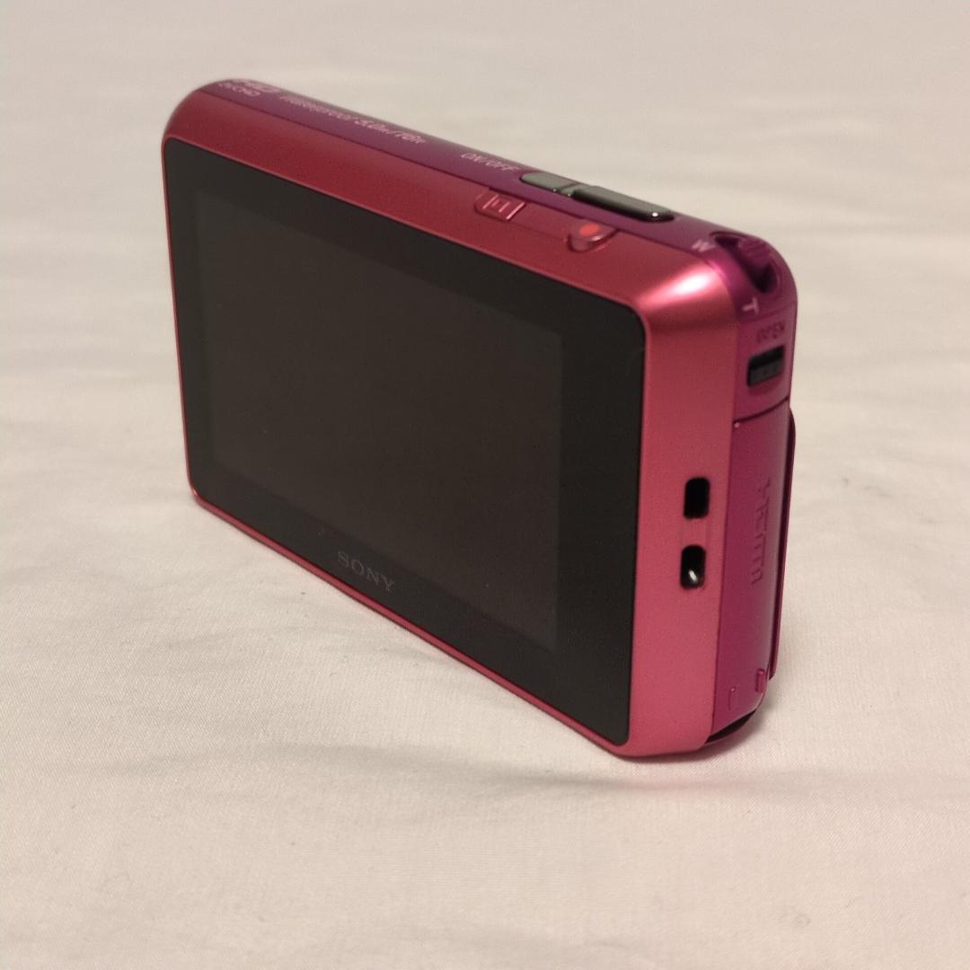 SONY ソニー Cybershot DSC-TX10 ピンク 動作確認済 美品
