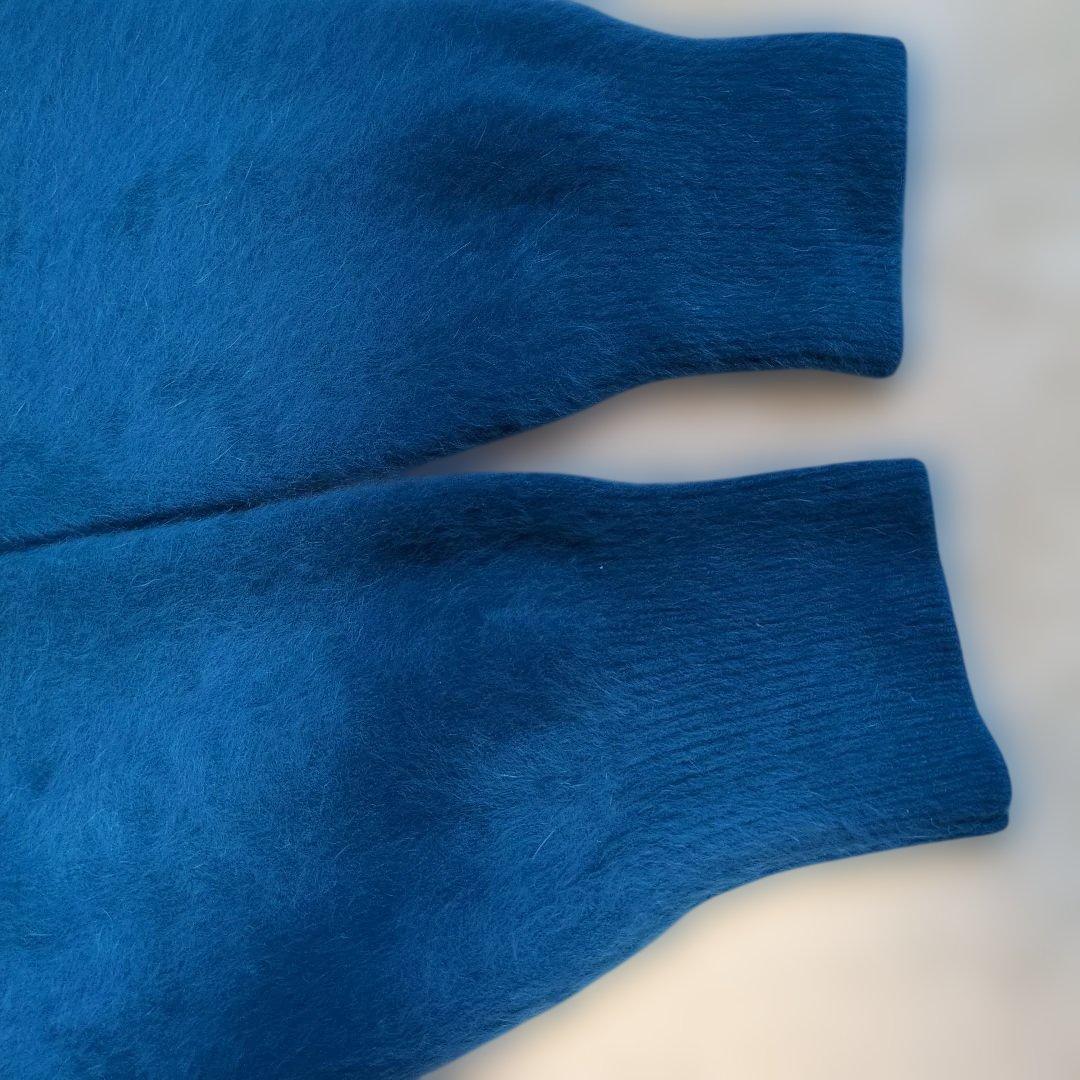 DRESSLAVE　ドレスレイブ 　フォックスカシミヤ ニットセーター ブルー