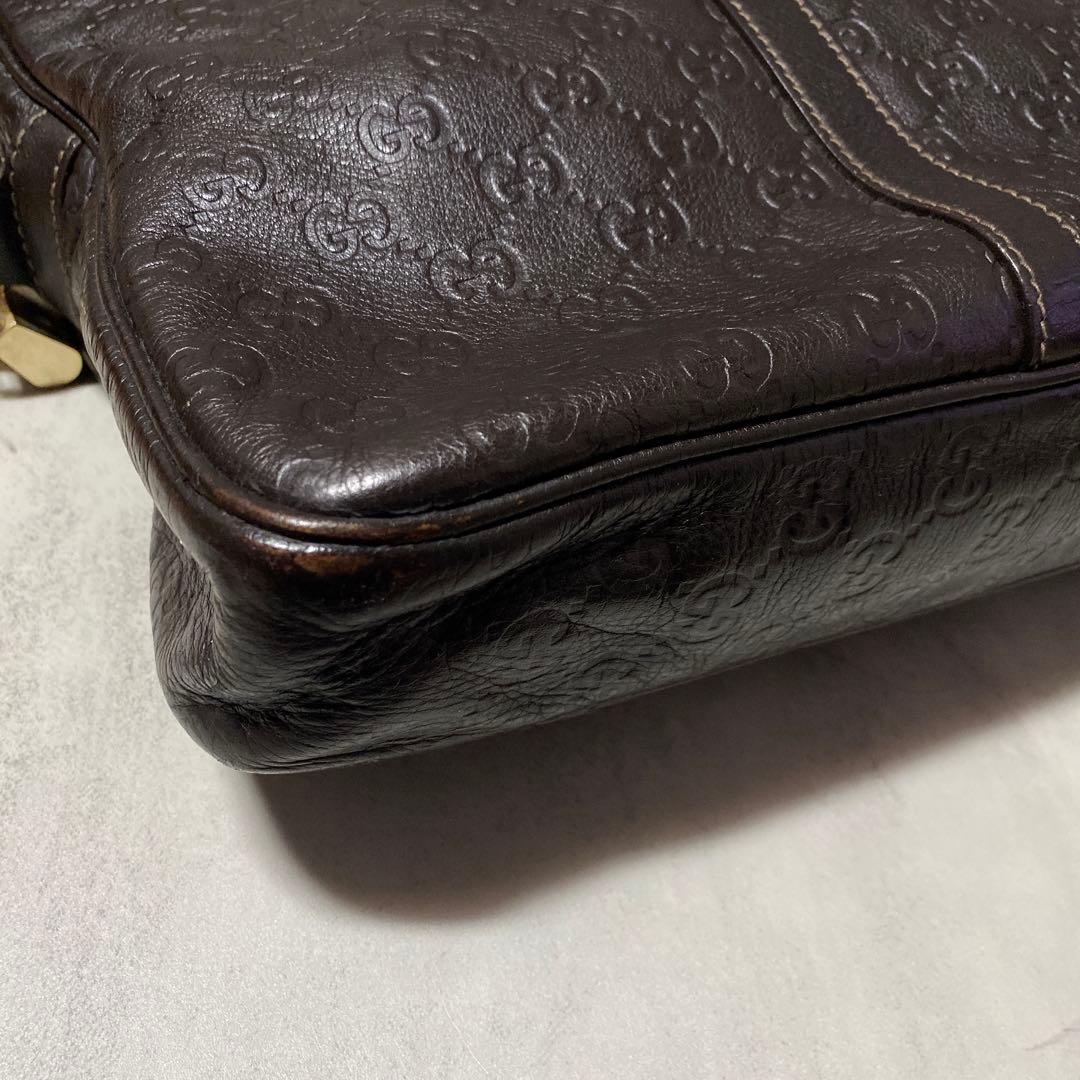 ✨希少✨グッチ　レザービジネス バッグ 201480 ブリーフケース トート