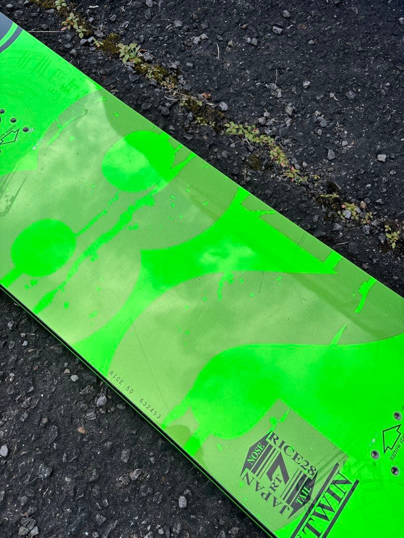 RICE28 RT7 twin モデル ライス28 RT-7スノーボード