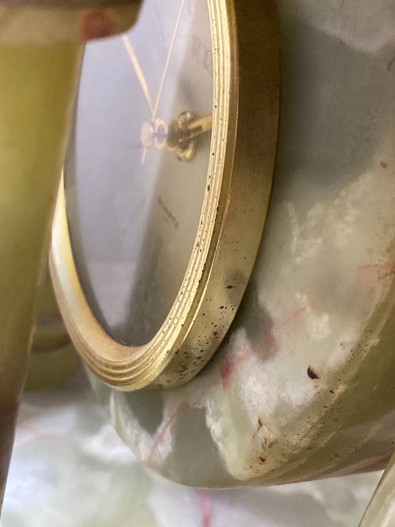 M*n様 重さ約23kg 希少 WORLD ワールド 置時計 卓上 日本製 オブ