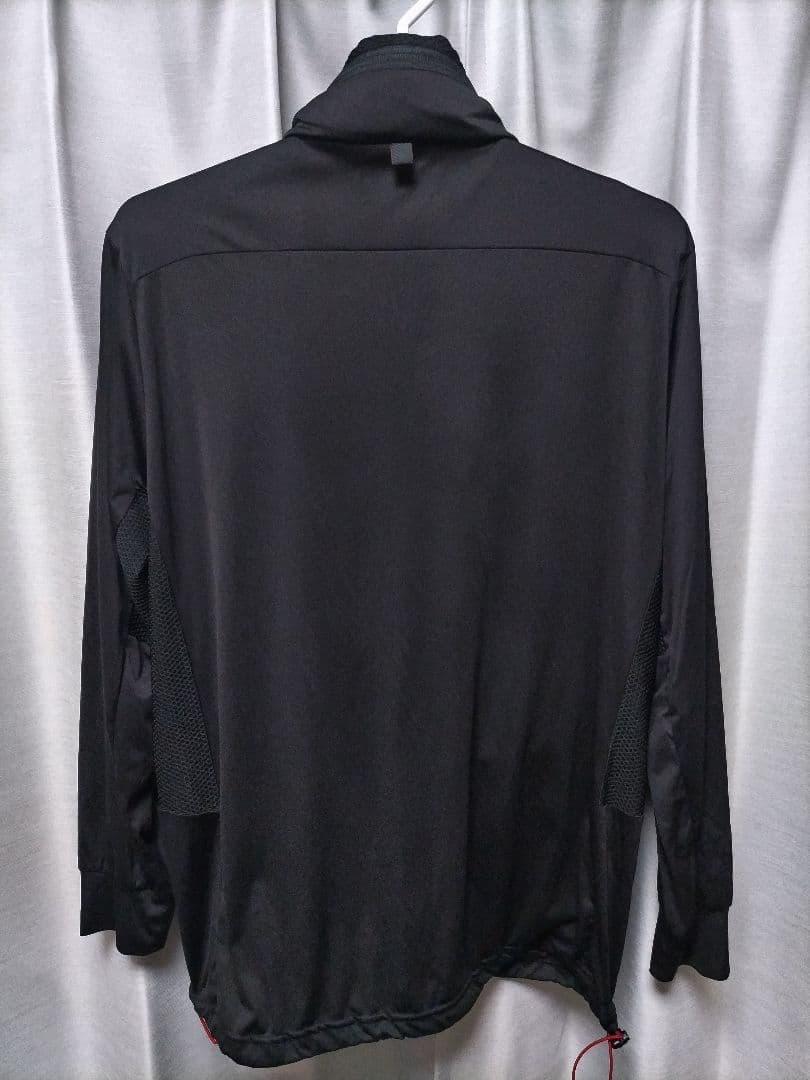 ブリーフィングゴルフ　ナイロン　ストレッチ　ジャケット　フーディ　黒