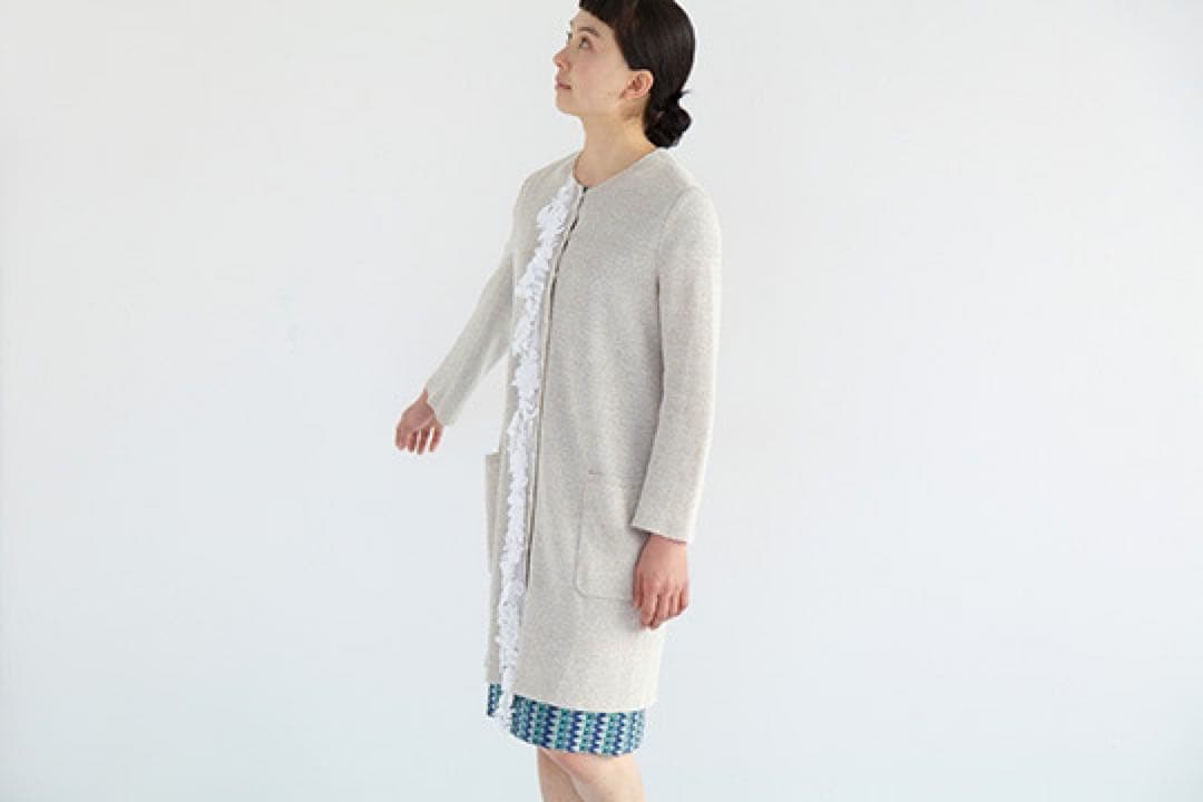 ミナペルホネン mina perhonen nostalgia リネンコート