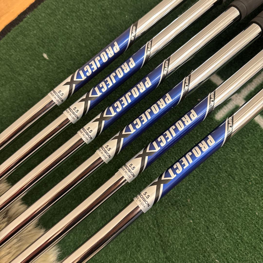 TaylorMade P770 Project X 5.5 （5〜P）6本セット