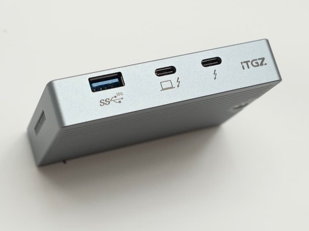 ITGZ Thunderbolt4 M.2SSD X2 RAID対応ドック