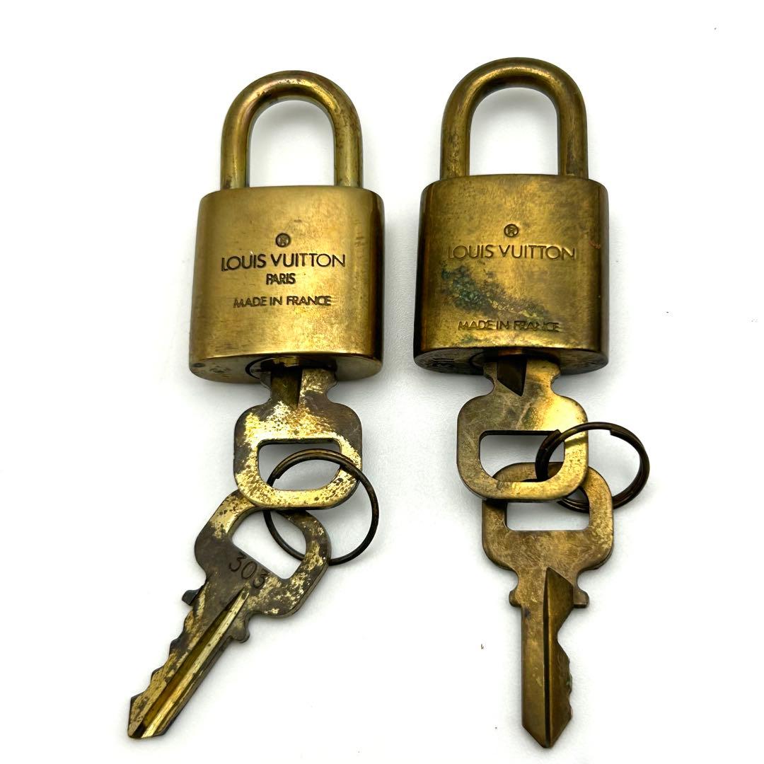 ルイヴィトン カデナ パドロック 南京錠 キー 鍵 6個セット