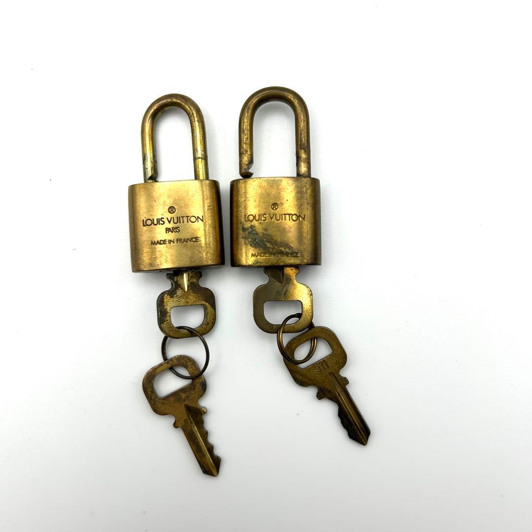 ルイヴィトン カデナ パドロック 南京錠 キー 鍵 6個セット