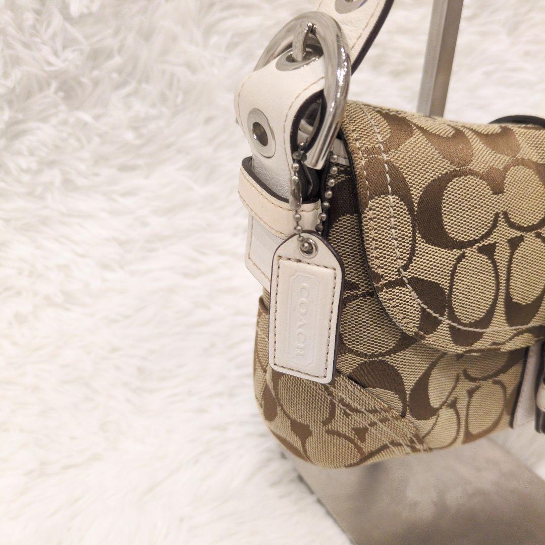 希少 COACH コーチ ソーホー ワンショルダー 肩掛け 6171 ホワイト