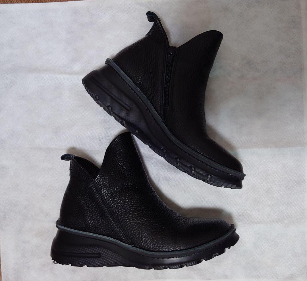 JSハートレーベル ダブルジップ 姫路レザー軽量コンフォート