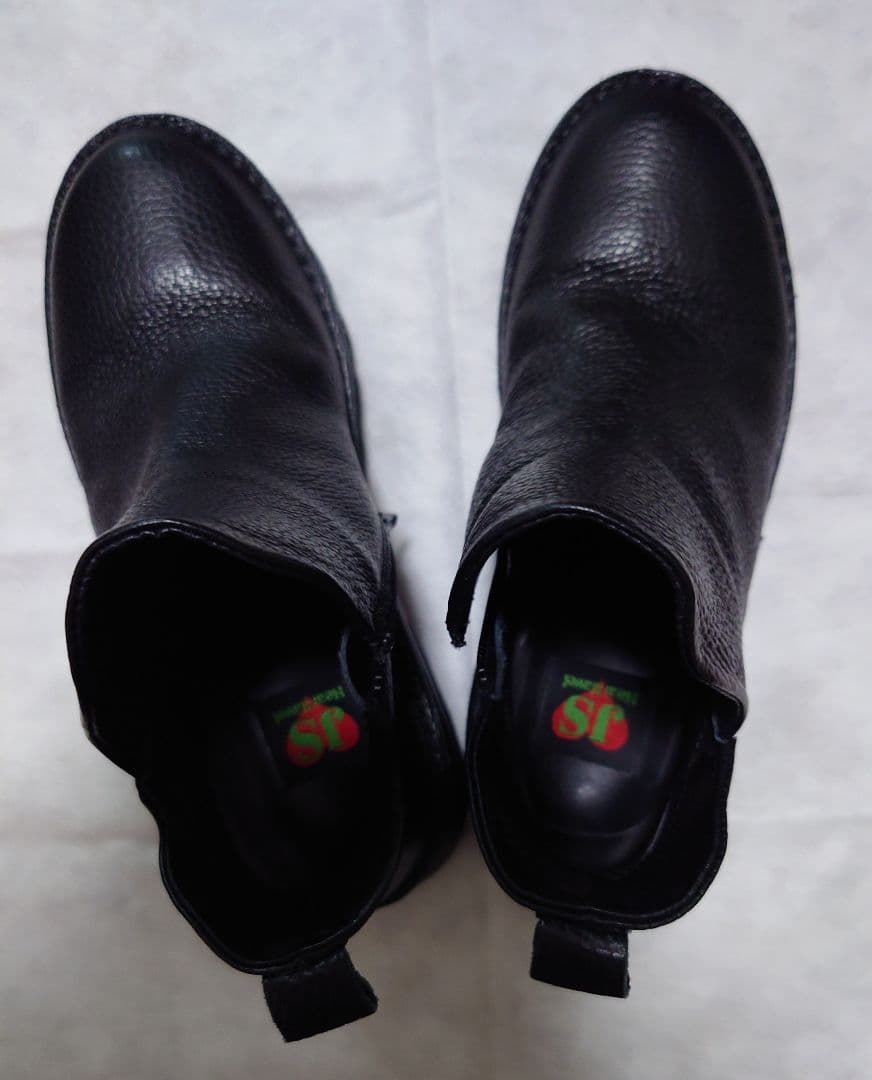 JSハートレーベル ダブルジップ 姫路レザー軽量コンフォート