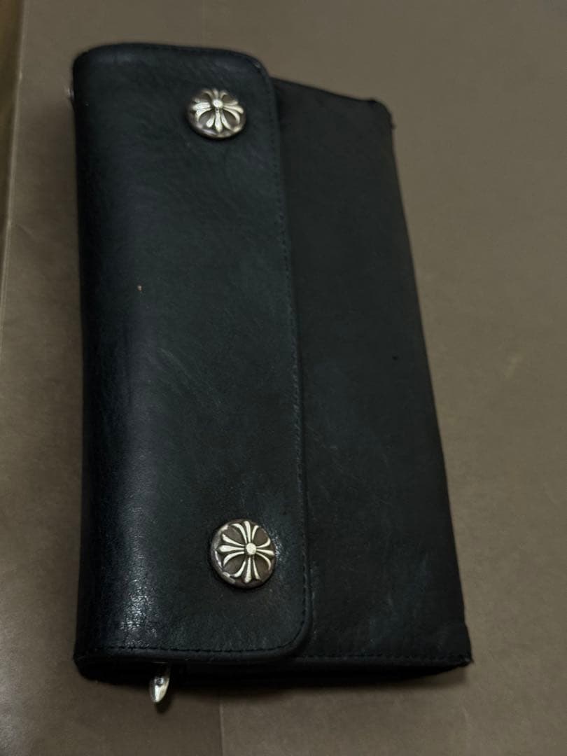 R*o様 クロムハーツ ブラックレザー 長財布