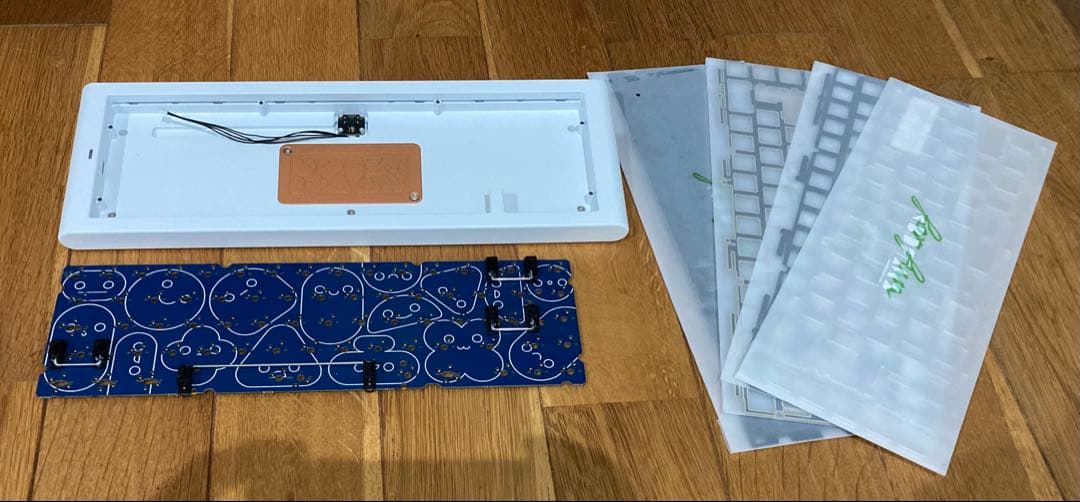 キーボード Kbdfans Boop Redux E-white keyboard