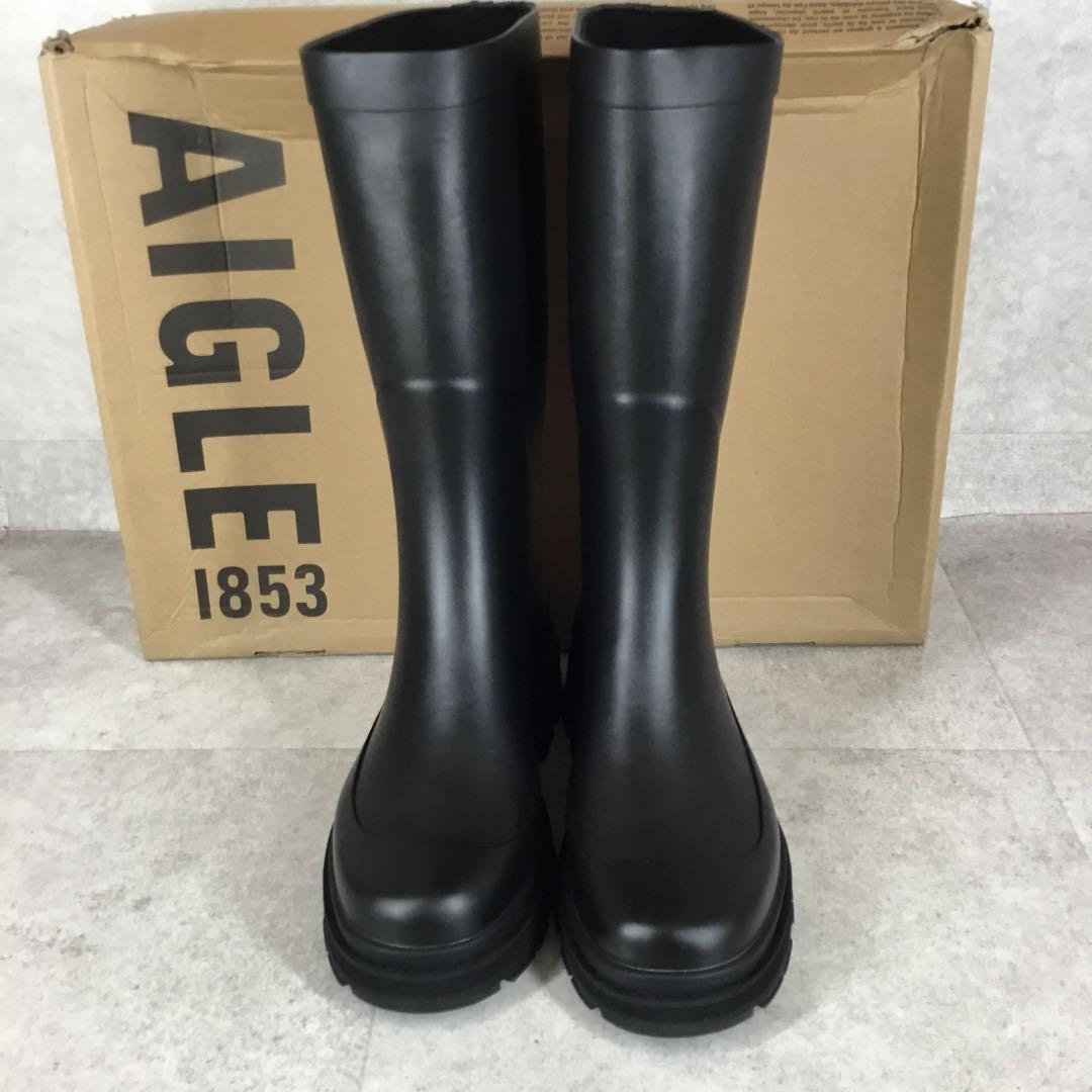 新品未使用 AIGLE ウルトラレイン ラバーブーツ 37（箱潰れ特価）