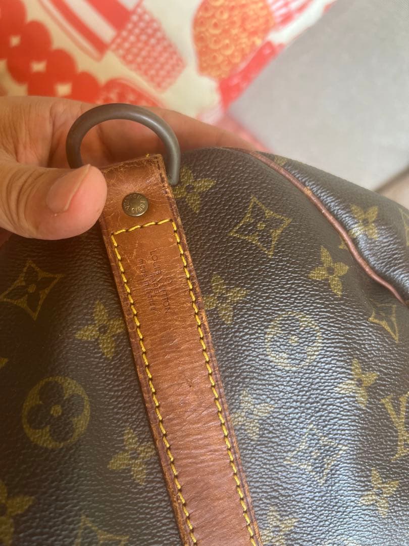 Louis Vuitton キーポル60 ボストンバッグ ブラウン