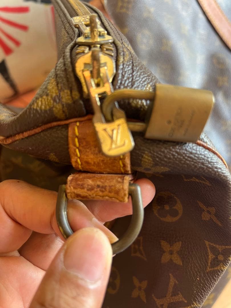 Louis Vuitton キーポル60 ボストンバッグ ブラウン