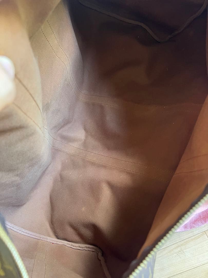 Louis Vuitton キーポル60 ボストンバッグ ブラウン