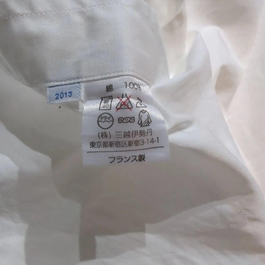 charvet 白シャツ ホワイト フランス製