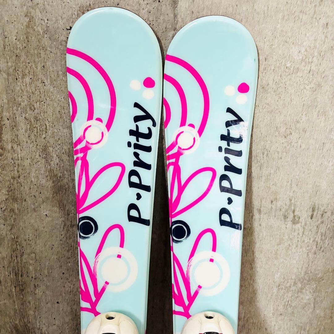 メンテ済 P.PRITY 子供用スキー 3点セット 90cm
