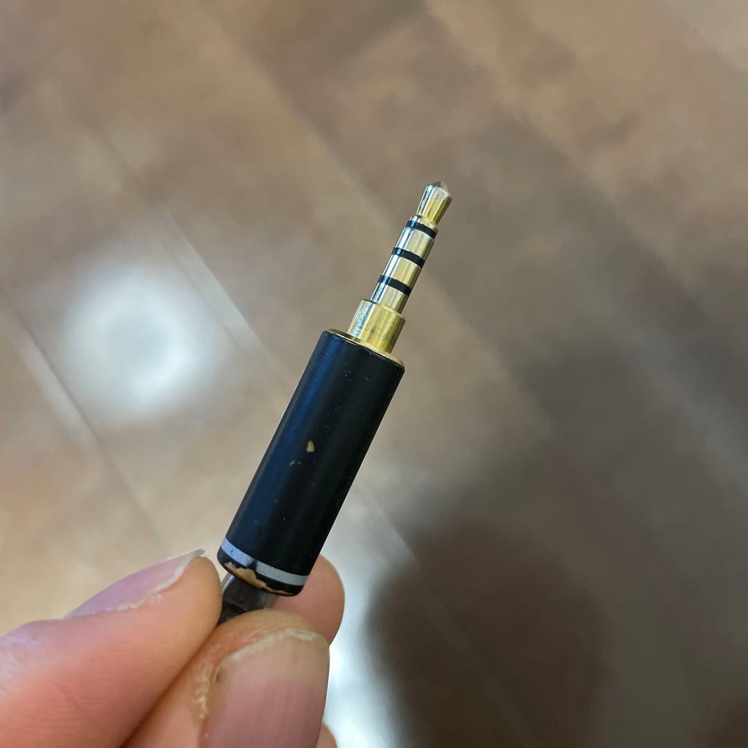 NOBUNAGA Labs 黒龍　ヘッドホンケーブル 3.5mm 4.4mm