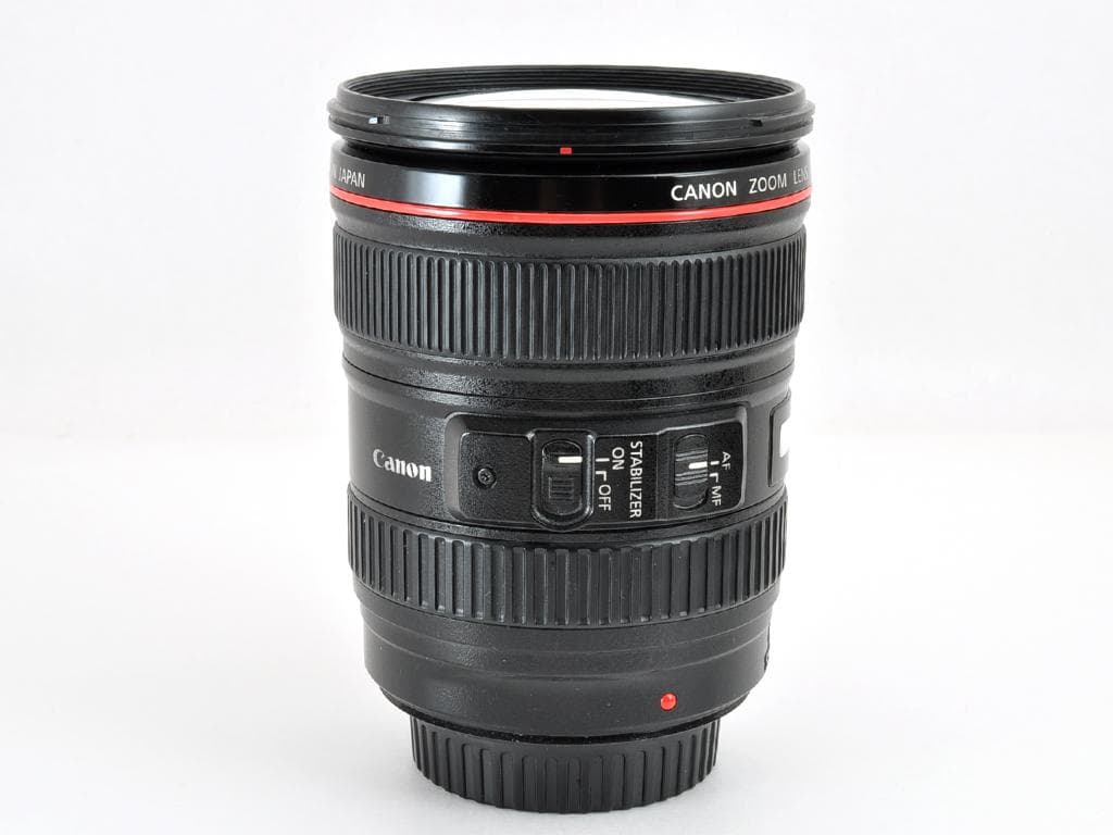 美品 キヤノン Canon EF 24-105mm f4 L IS USM 動確
