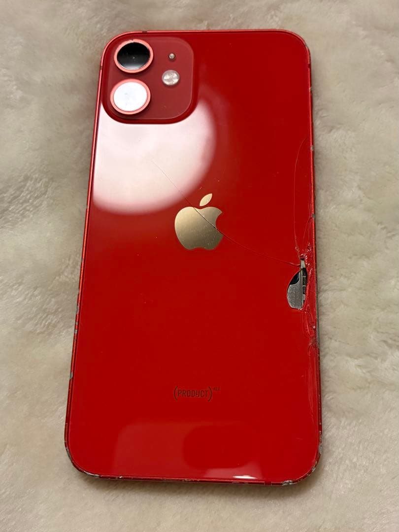 iPhone12mini 128GB レッド(※ジャンク)