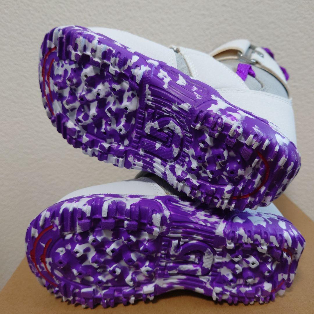 Burton Mini-Grom YTH 10C ホワイト/パープル　16.5