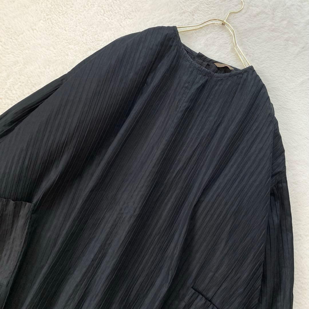 希少☆Y's初期タグ　プリーツワンピース　オーバーサイズ　タック　ヨウジヤマモト