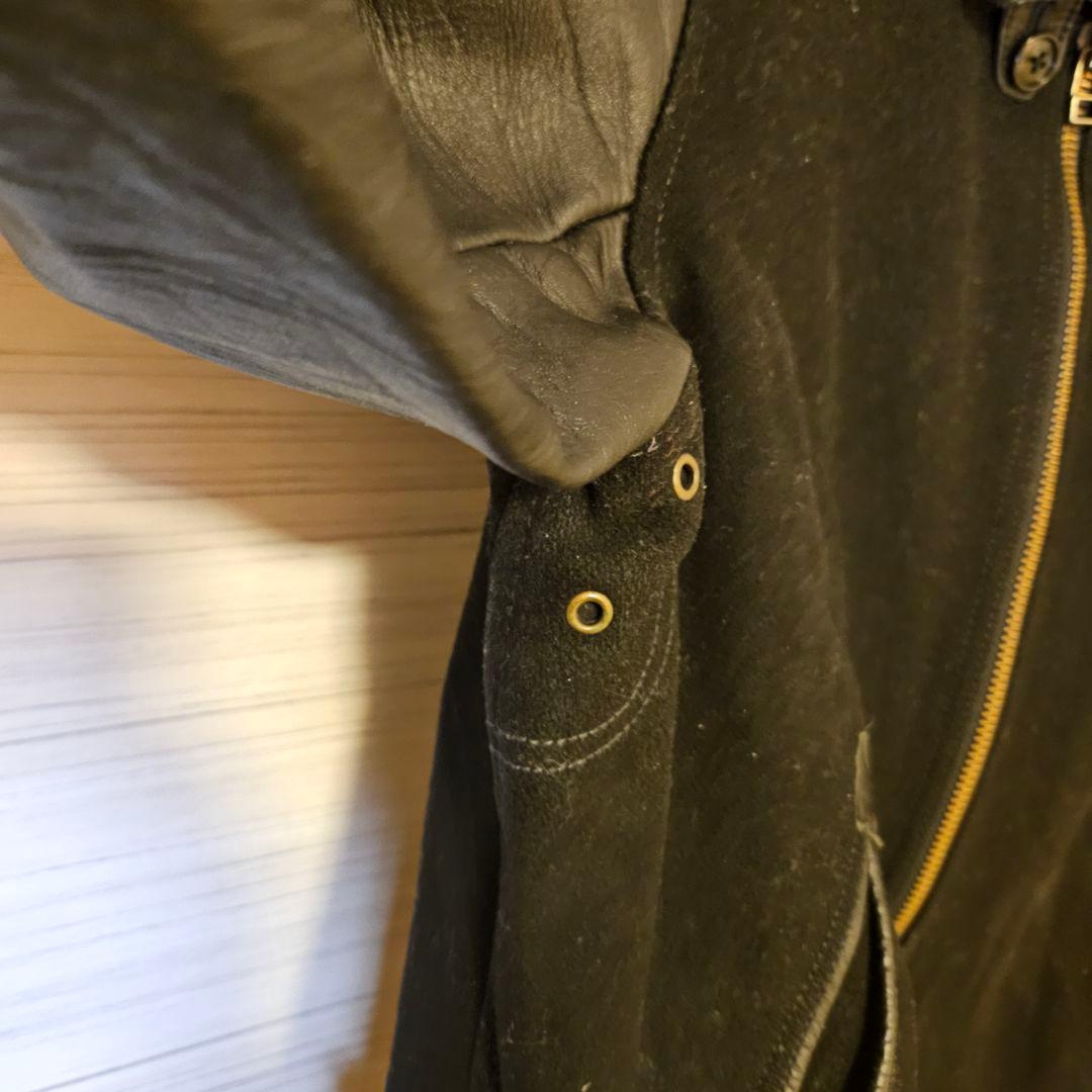 AVIREX 牛革 ドンキーカラーフライトジャケット