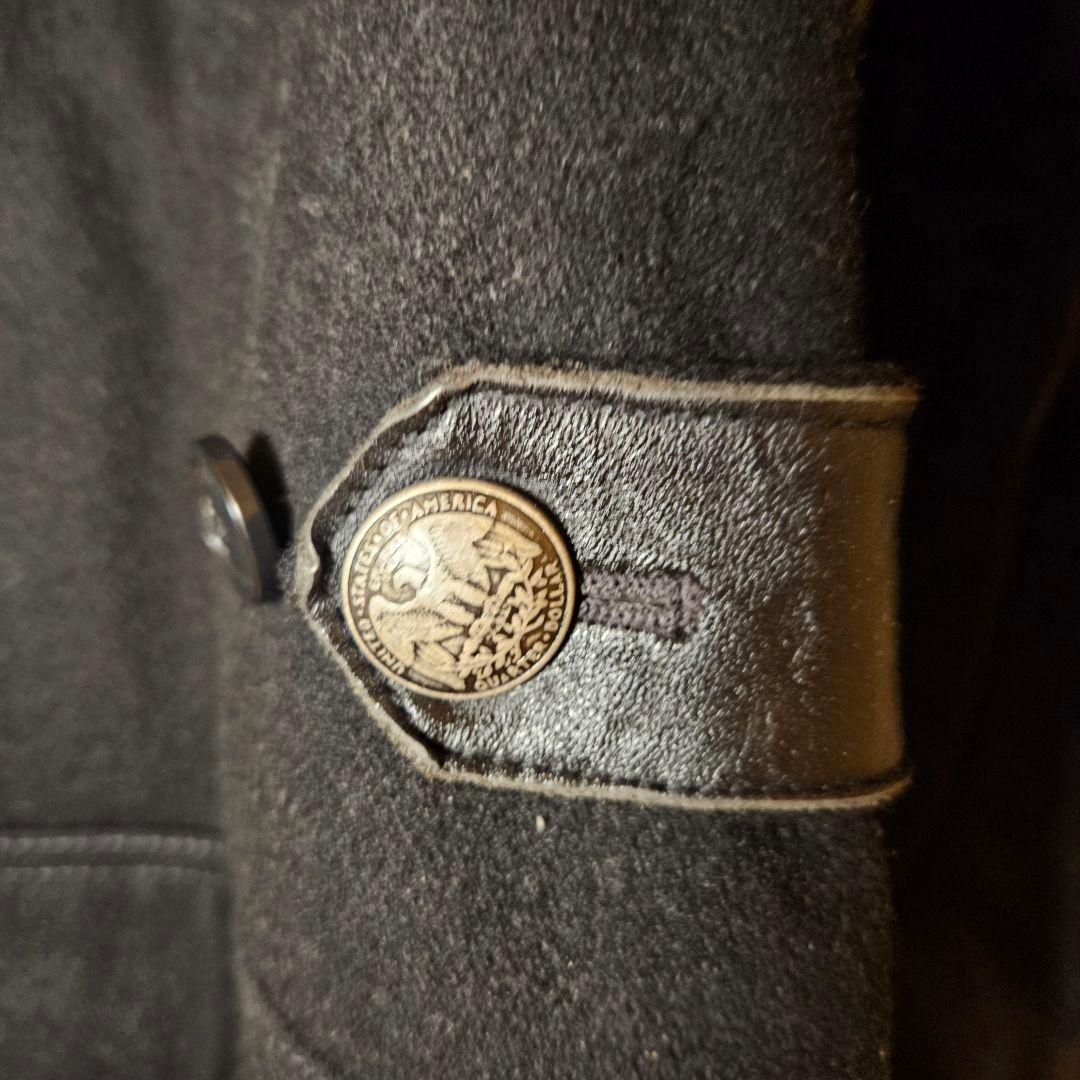 AVIREX 牛革 ドンキーカラーフライトジャケット