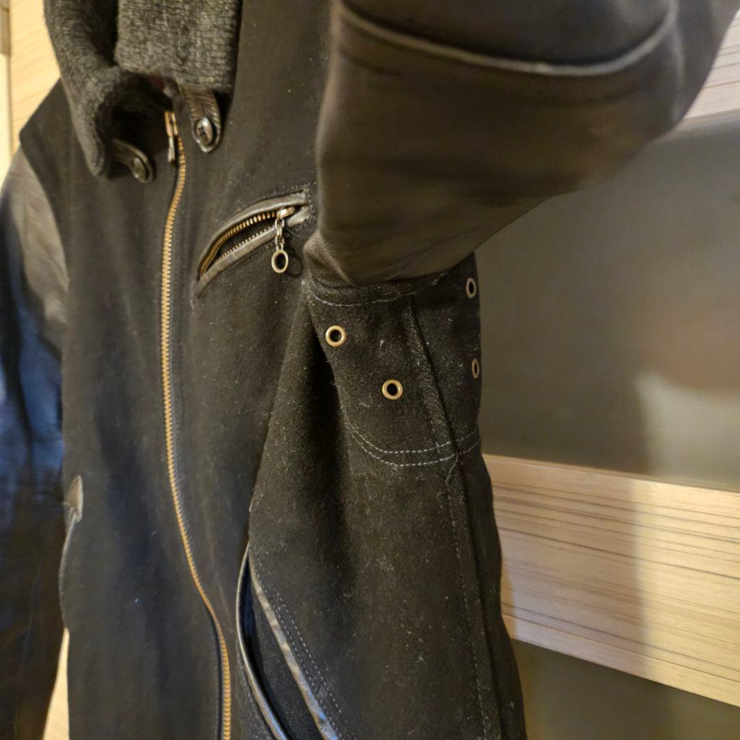 AVIREX 牛革 ドンキーカラーフライトジャケット