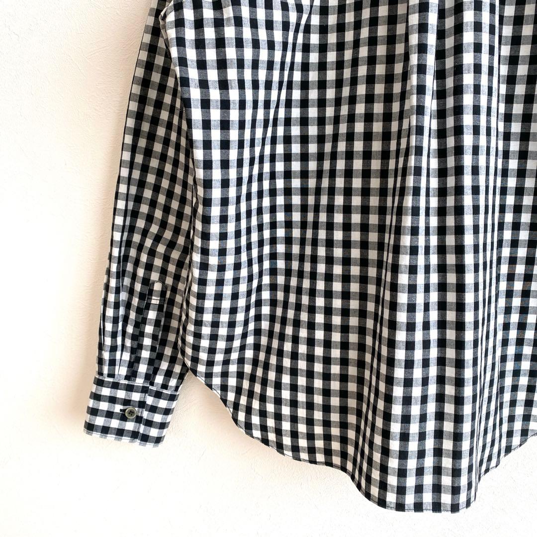 BLACK COMME des GARÇONS 長袖シャツ パッチワーク 切替