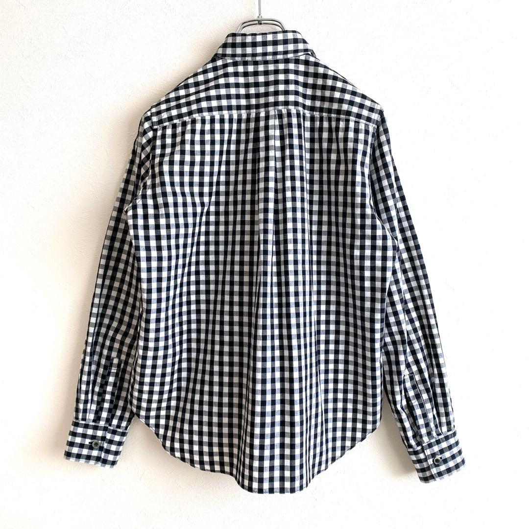 BLACK COMME des GARÇONS 長袖シャツ パッチワーク 切替