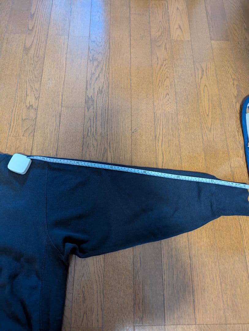 90s Champion リバースウィーブ スウェット 無地 ブラック