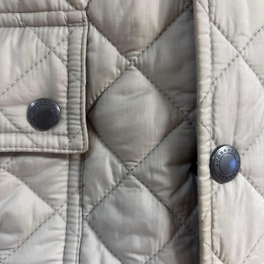 バーバリー　ダウンコート　ベージュ
