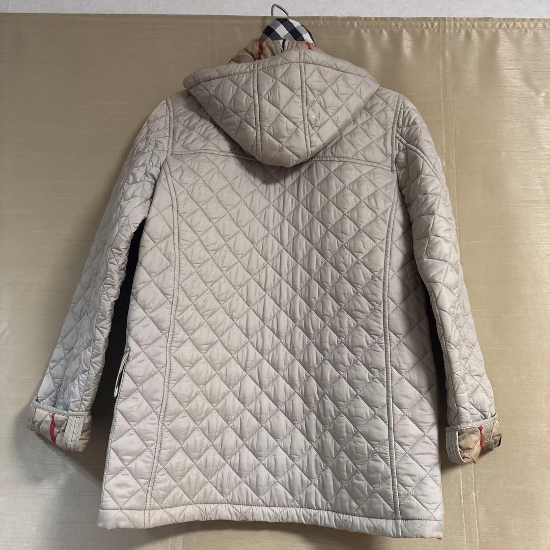 バーバリー　ダウンコート　ベージュ