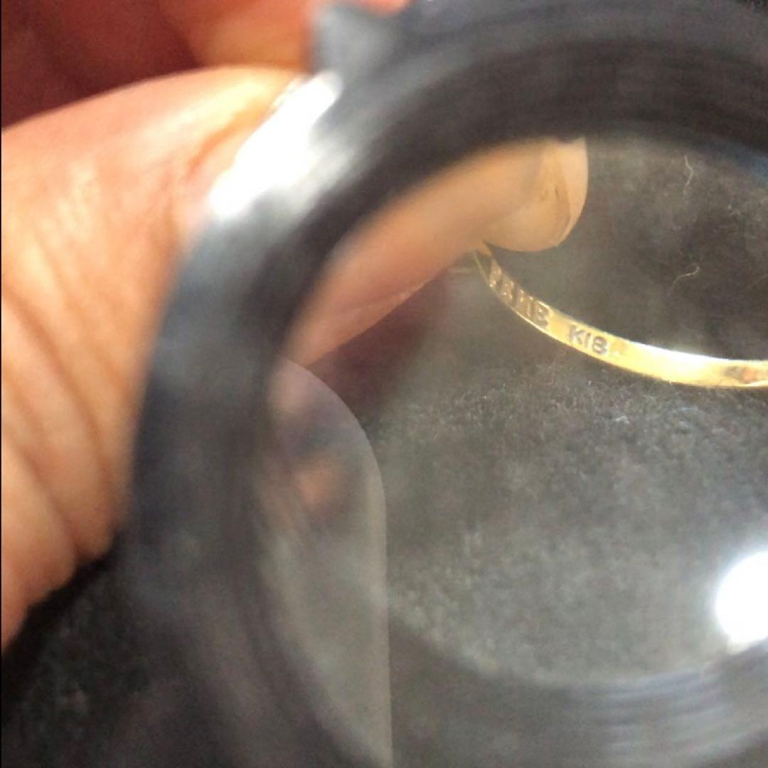 18K ダイヤモンド リング アーカー ペメ 0.10カラット 9号