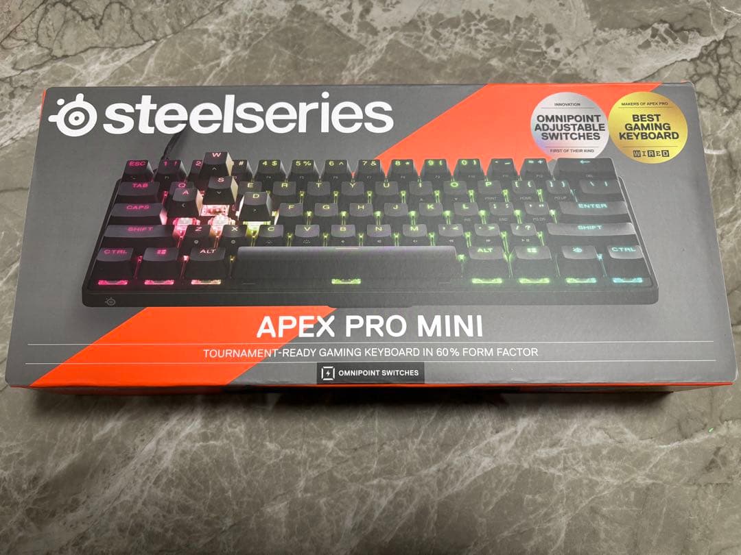 SteelSeries APEX PRO MINI US ゲーミングキーボード