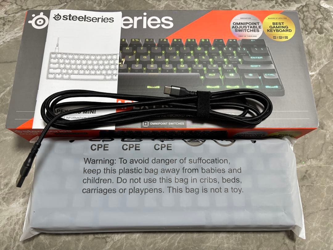 SteelSeries APEX PRO MINI US ゲーミングキーボード