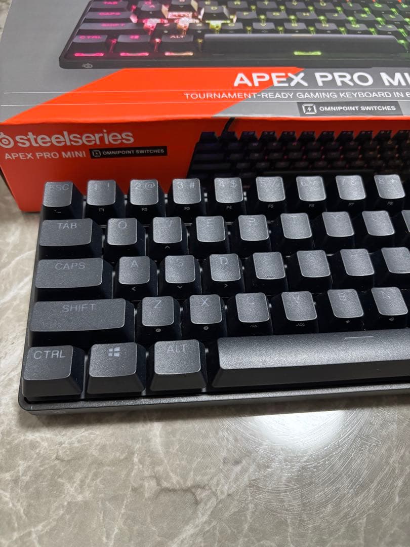 SteelSeries APEX PRO MINI US ゲーミングキーボード