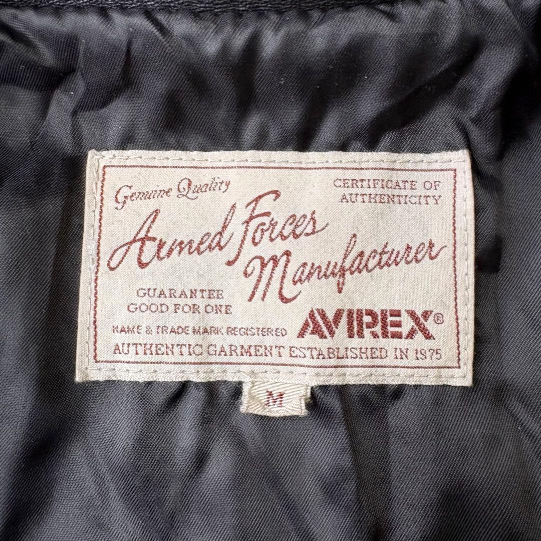 未使用 AVIREX ラムレザー シングルライダースジャケット 6161063