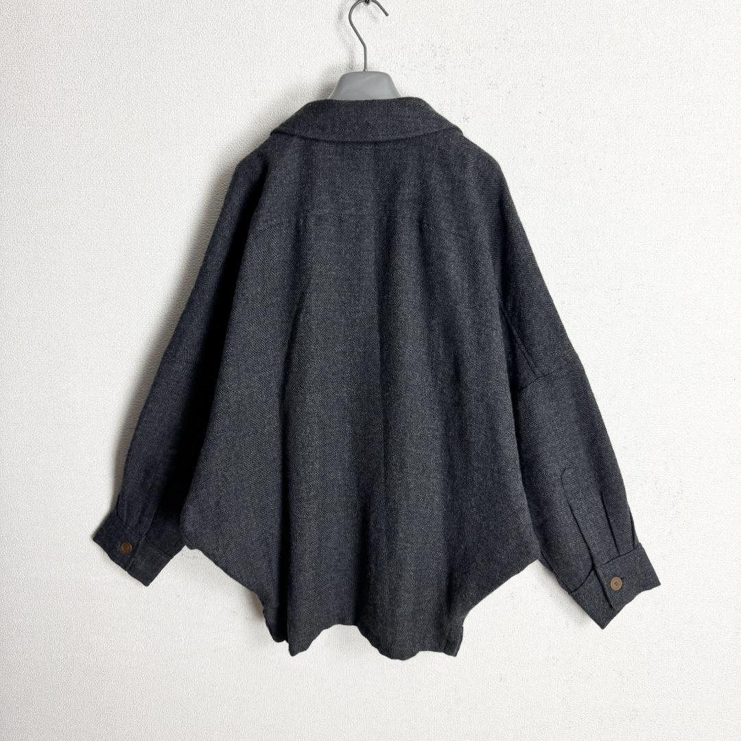 【最高モデル☆変形デザイン】ヴィヴィアンウエストウッド ウールシャツジャケット