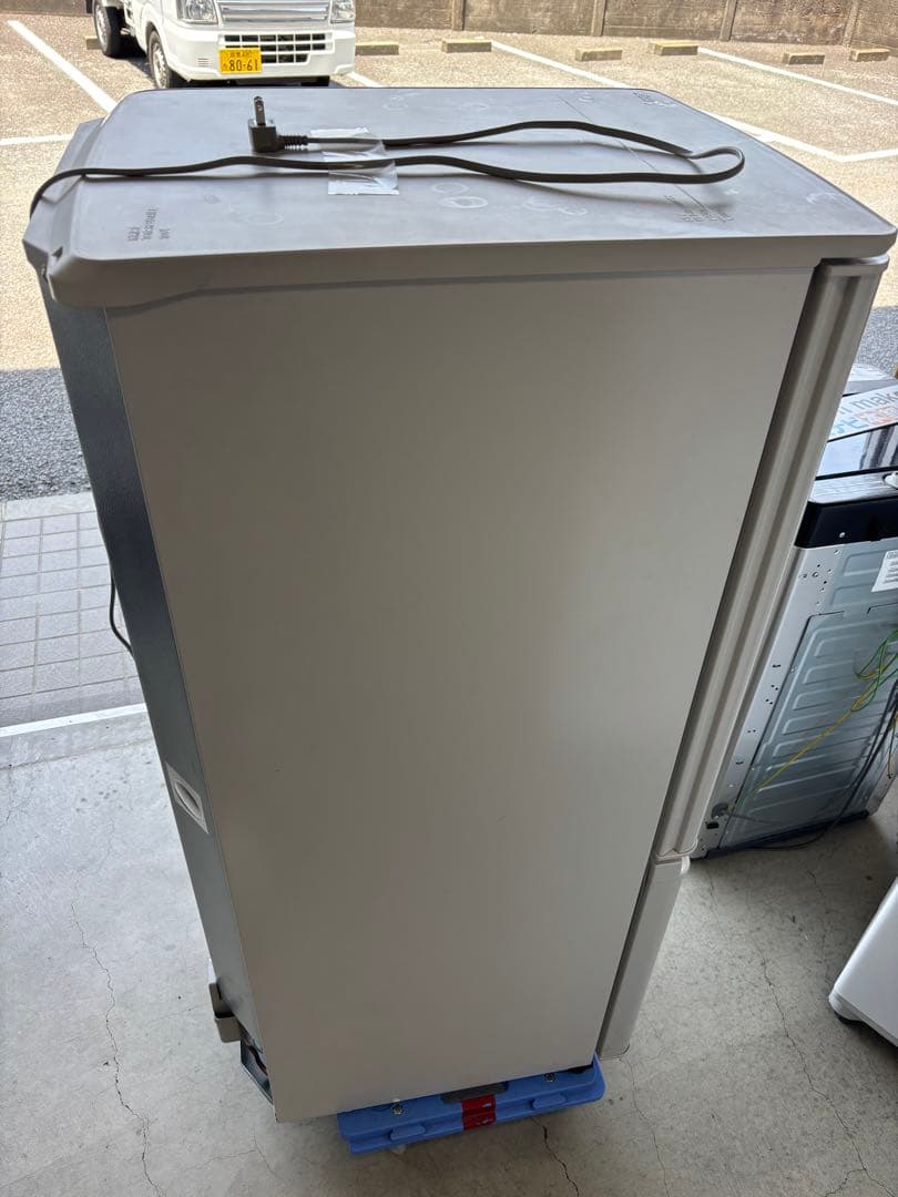 【美品】三菱 ノンフロン冷凍冷蔵庫 MR-P15H-W 2023年製