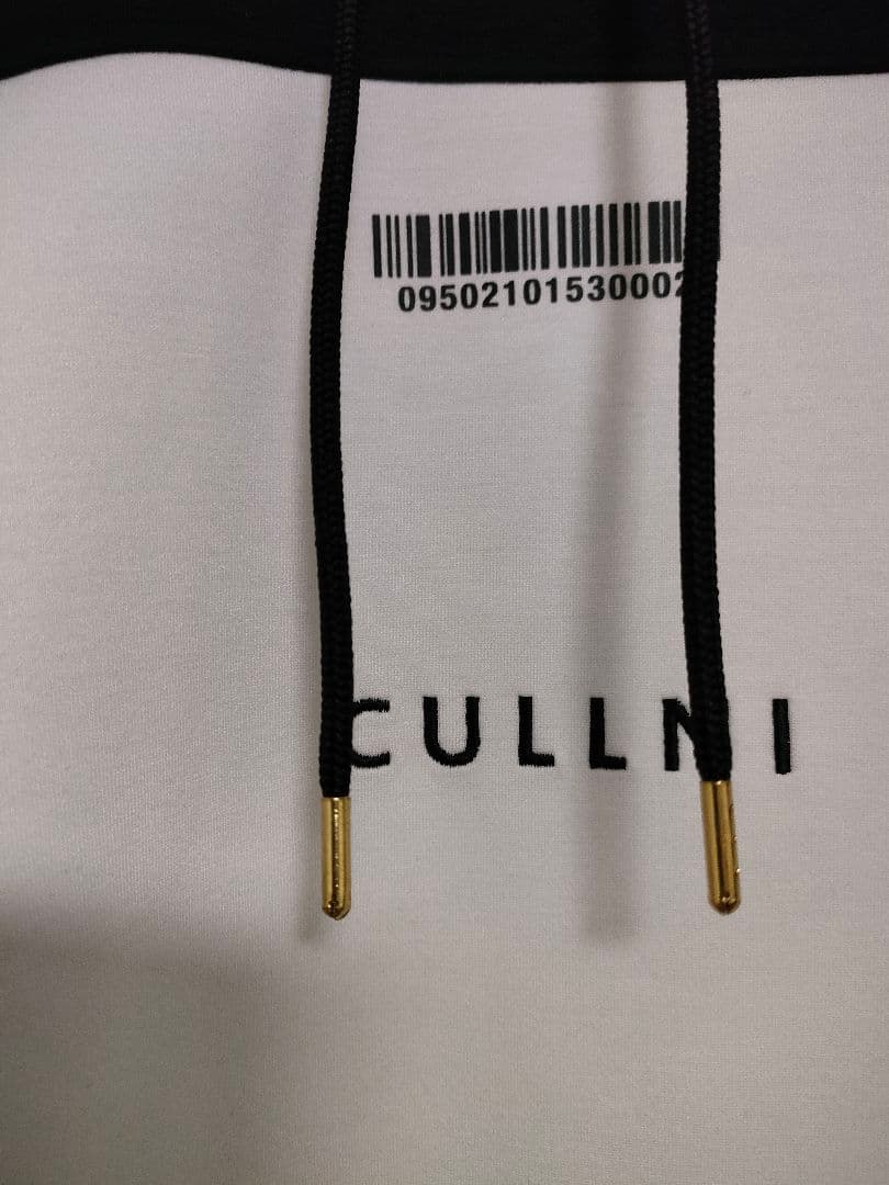 【美品】CULLNI × SHAREEF コラボ パーカー ブラック サイズ0